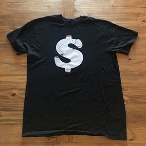 Black Jordan “$” Graphic T-Shirt, Sz XXL